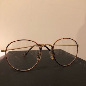 Urban Outfitters clear tortoise eyeglass lenses
